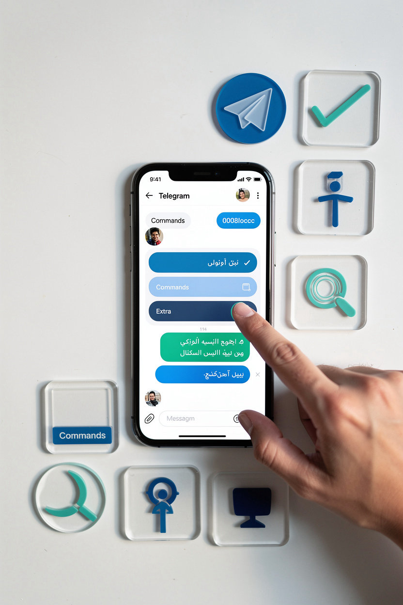 Marjan Bot telegram bot advanced commands and features interface
